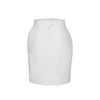 Chanel white skirt pre-owned