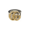 Gucci cream marmont leather belt Pre-Owned