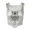 Vivienne Westwood Boned Printed Corset pre-owned