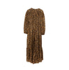 Zimmermann silk long dress with animal print pre-owned