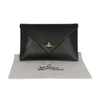 Victoria leather envelope clutch bag