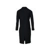 Chanel Haute Couture black wool dress and cotton colar boutons pre-owned nft