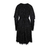 Second Hand Vivienne Westwood Black Dress with Glitter Fringes