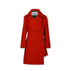 Vivienne Westwood orange asymmetrical coat pre-owned