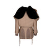 Jean Paul Gaultier beige puffer coat Pre-owned