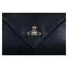 Victoria leather envelope clutch bag