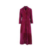 Para Fioriti long pink coat pre-owned