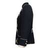 Second-hand Chanel Navy Majorette Jacket with Pearls