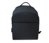 Montblanc black vegan leather backpack pre-owned