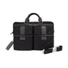 Piquadro black briefcase bag with strap pre-owned