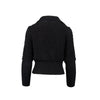 Sonia Rykiel black cotton knit bomber jacket pre-owned