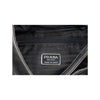 Prada black leather bag. Shoulder style, internal pockets, zip fastening pre-owned