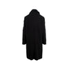 Unconditional London black wool overcoat pre-owned