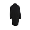 Sandro black wool overcoat pre-owned