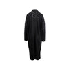 Y-3 Yohji Yamamoto X Adidas black wool overcoat pfre-owned