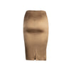 La Perla beige silk longuette skirt pre-owned