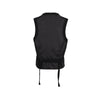 Diliborio black wool and cashmere vest with central buttoning pre-owned