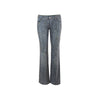 Jo No Fui jeans, light wash, sheer sequins for full coverage pre-owned