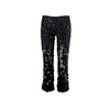 Parosh lack trousers with maxi sequins, Capri fit pre-owned