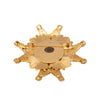 Gianfranco Ferré golden brooch pre-owned