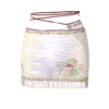 Roberto Cavalli Net Wrap Mini Skirt Pre Owned