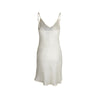 Jucca white dress. Short fit with suspenders pre-owned